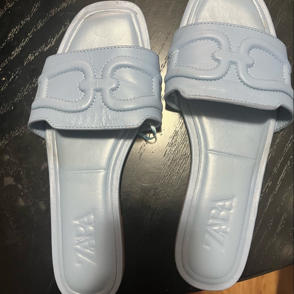 Zara Shoes - Zara light blue sandals
